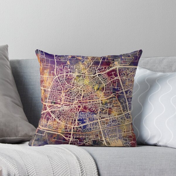 Item preview, Leeuwarden Netherlands City Map designed and sold by ArtPrints.