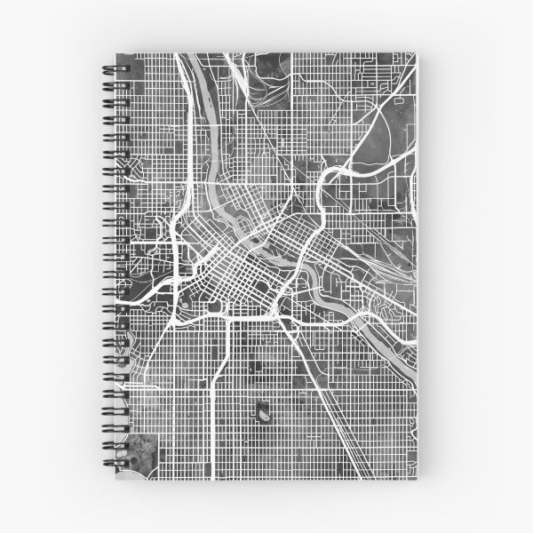 Item preview, Minneapolis Minnesota City Map designed and sold by ArtPrints.