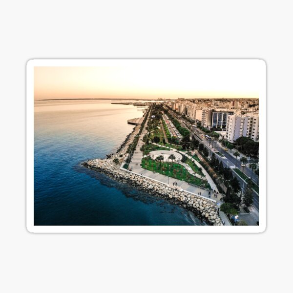 Limassol Promenade Sticker