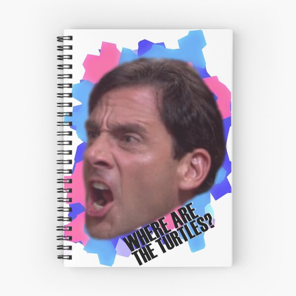 Item preview, Michael Scott - Where Are The Turtles? designed and sold by Lemontattie.