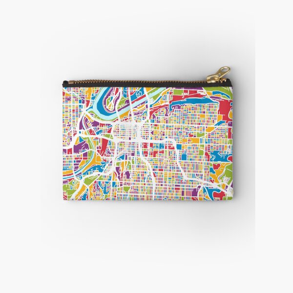 Item preview, Kansas City Missouri City Map designed and sold by ArtPrints.