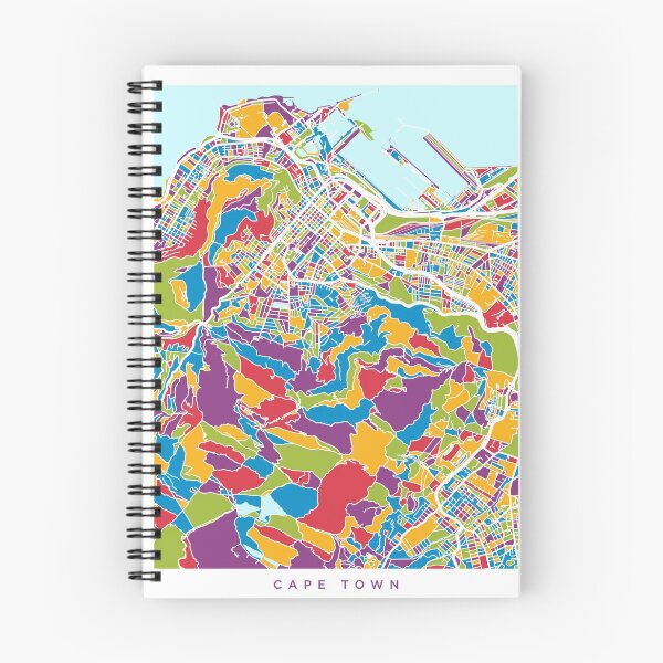 Item preview, Cape Town South Africa City Street Map designed and sold by ArtPrints.