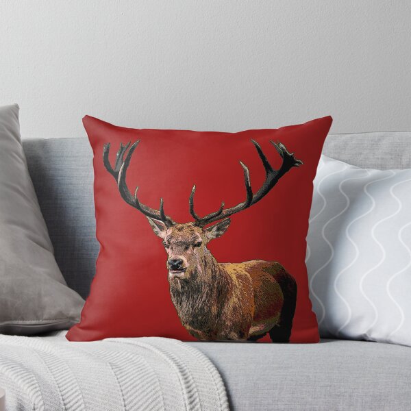 Item preview, Stag in Red designed and sold by EvieVictoria.