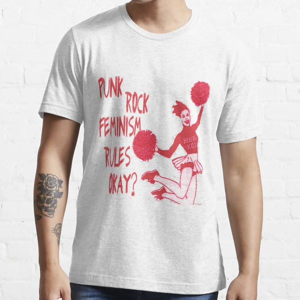 Punk Rock Feminism Rules, Okay? Homage Essential T-Shirt for Sale by  serpentsky17