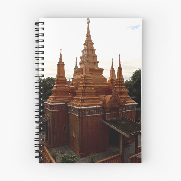 Item preview, Sunset on the Wat - Phnom Penh, Cambodia. designed and sold by Tiffany Lenoir.