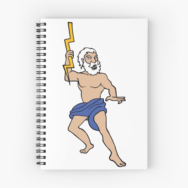 Item preview, zeus god lightning Greek jupiter designed and sold by huggymauve.
