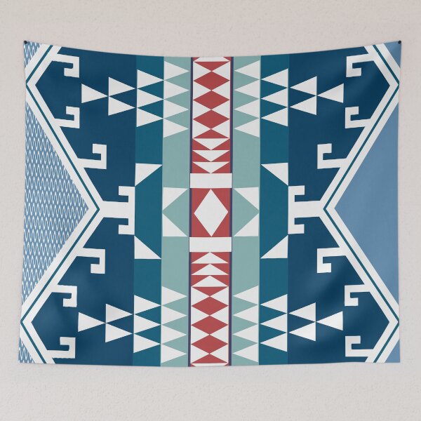 Item preview, Tribal accent blue designed and sold by hellcom.
