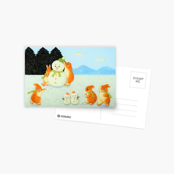 Item preview, winter vacation (2015) Rabbit /Buny Art designed and sold by IkuyoFujita.