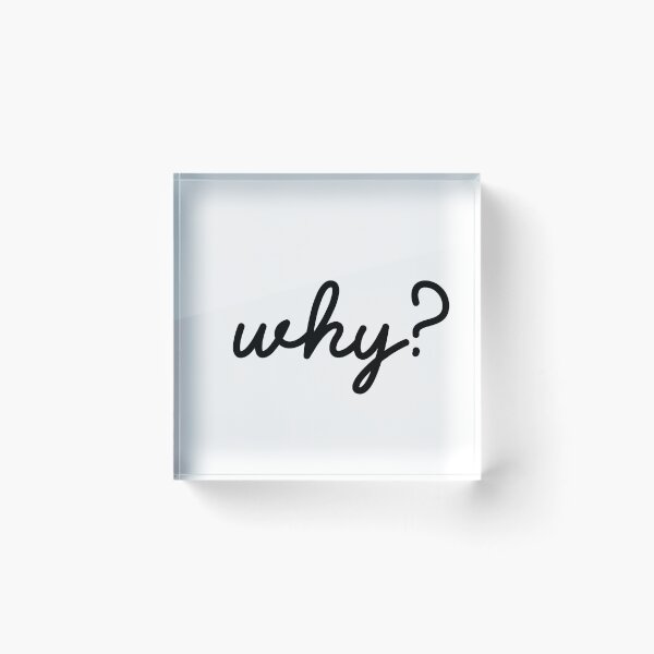 Item preview, Why? designed and sold by TheLemonBox.