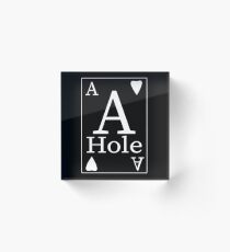 Ace in the hole Acrylic Block