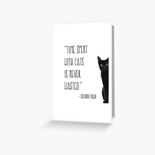 Artikel-Vorschau von Die mit Katzen verbrachte Zeit ist nie verschwendet, designt und verkauft von avit1.