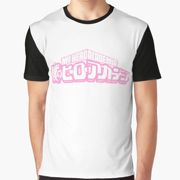 My Hero Academia - PINK LOGO Graphic T-Shirt