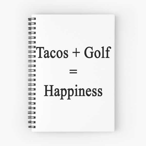 Item preview, Tacos + Golf = Happiness  designed and sold by supernova23.