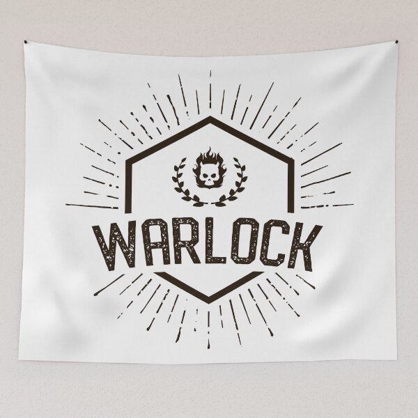 Item preview, Warlock Player Class - Warlocks Tabletop RPG Addict designed and sold by pixeptional.