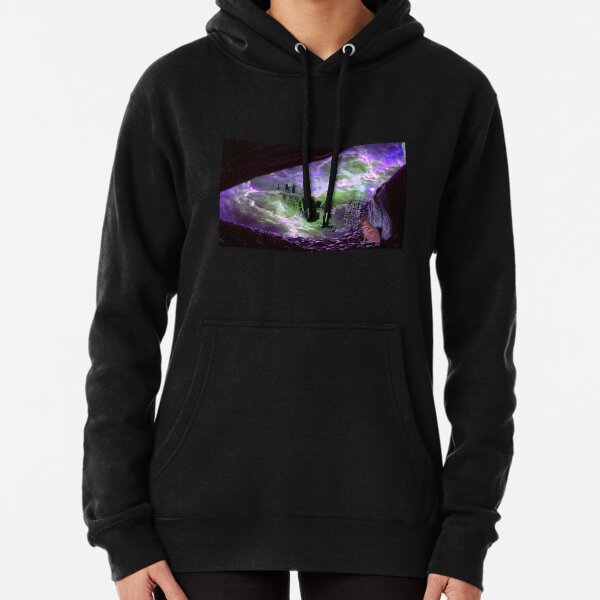 Earth Storm as Willow Watches Pullover Hoodie