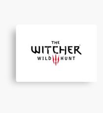 The Witcher 3 Wild Hunt Logo Canvas Print