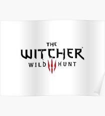 The Witcher 3 Wild Hunt Logo Poster