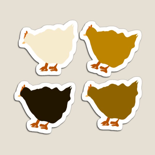 Hens Rule the Roost Magnet