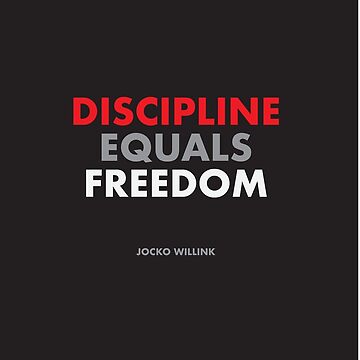 DISCIPLINE EQUALS FREEDOM HOODIE –