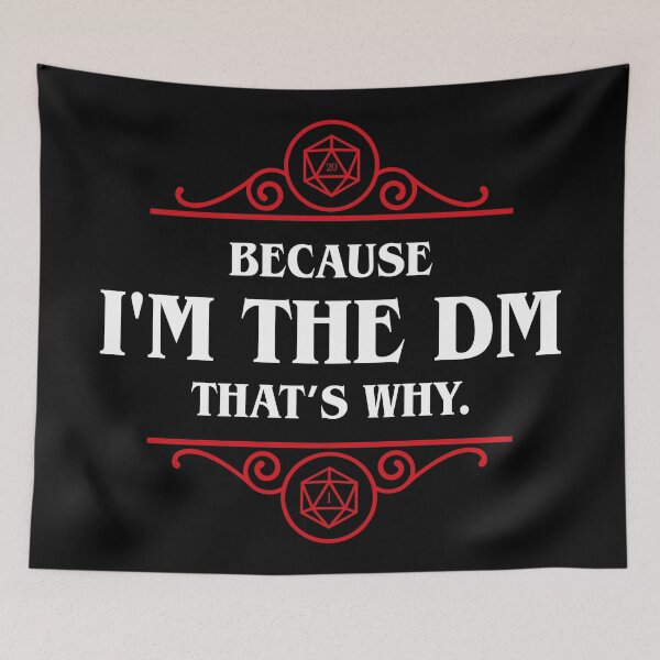 Item preview, Funny I'm the Master That's Why Tabletop RPG Addict designed and sold by pixeptional.