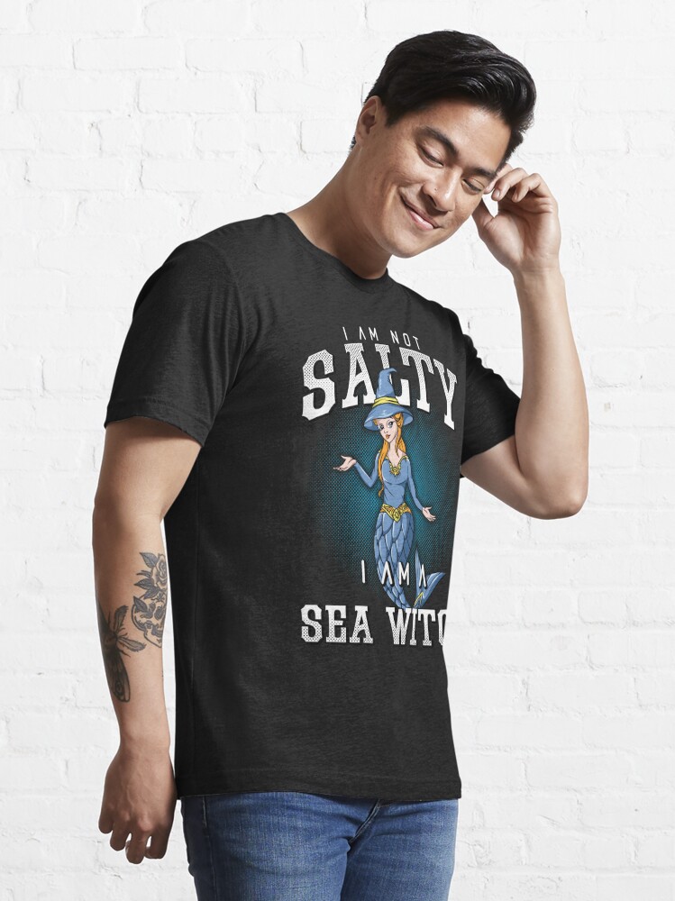 I'm Not Salty I'm A Sea Witch Cute Mermaid  Essential T-Shirt for Sale by  javaneka