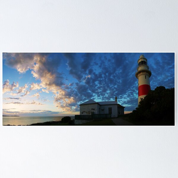 Item preview, low head light house tasmania,panorama designed and sold by dmaxwell.