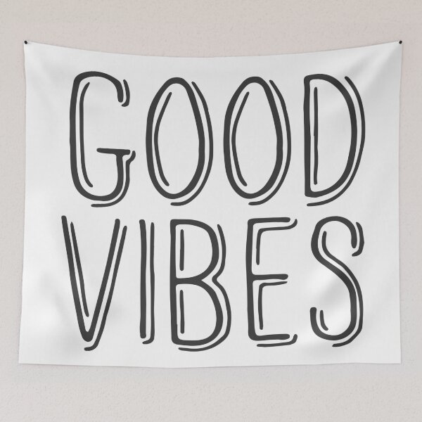 Item preview, Good Vibes Quote designed and sold by hyggely.