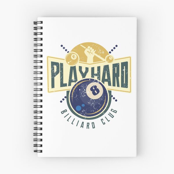 Item preview, Play hard Billiards Club designed and sold by bennikaufmann.