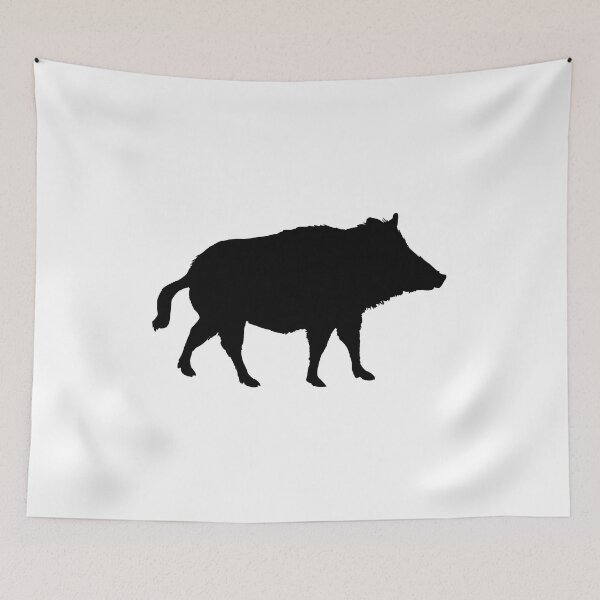 Item preview, Boar hunting boar designed and sold by RetroFuchs.
