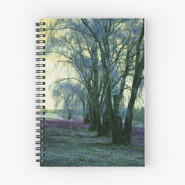 Item preview, Line of Weeping Willow Trees designed and sold by bloomingvine.