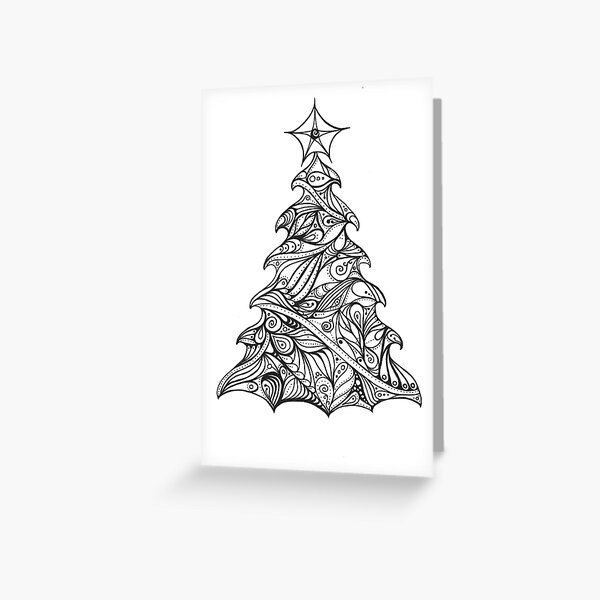 Item preview, Christmas Tree designed and sold by Roisin Mallon Art.