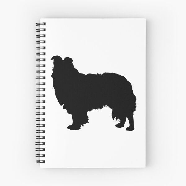 Item preview, Shetland sheepdog dog silhouette designed and sold by RetroFuchs.