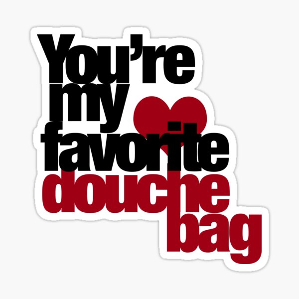Vista previa del artículo con la obra «Eres mi bolsa de ducha favorita», diseñado y vendido por Boog Monst .