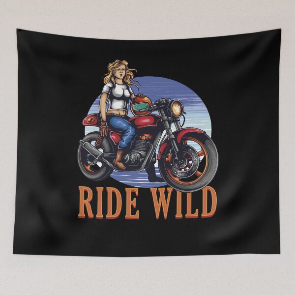 Item preview, Moteras - Girls - Biker Girl designed and sold by MemphisCenter.