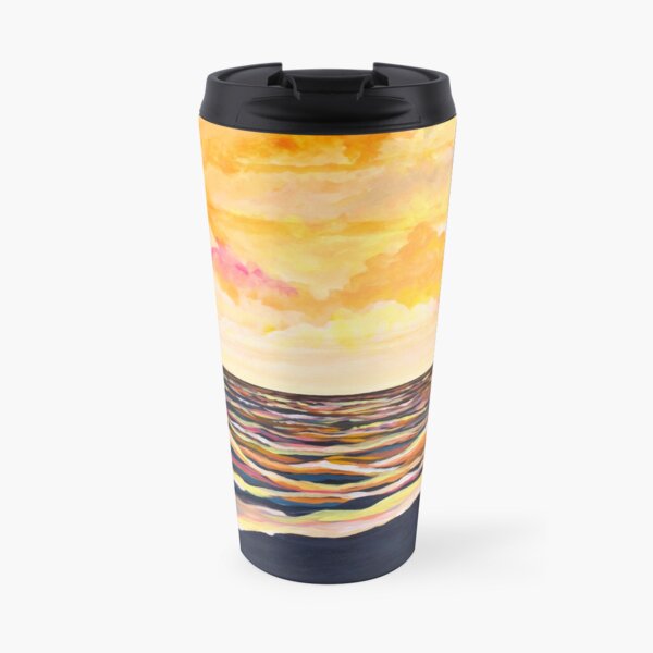 Sunrise Beach (October Sky) Travel Mug