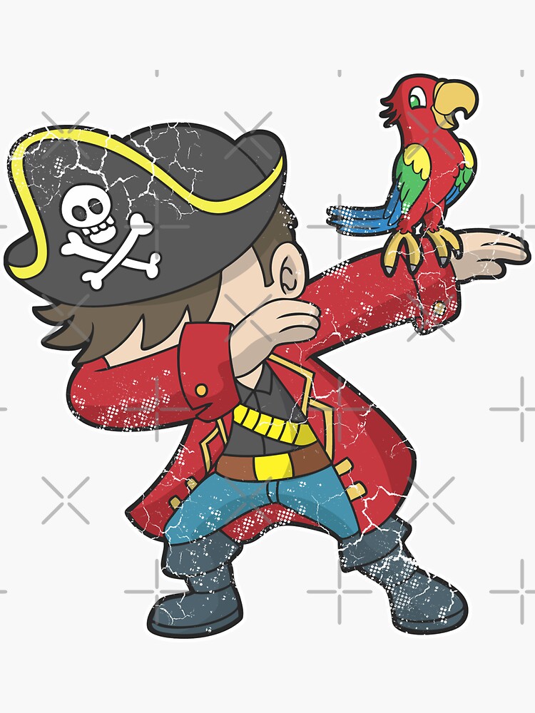 Pirate Vest with Removable Parrot