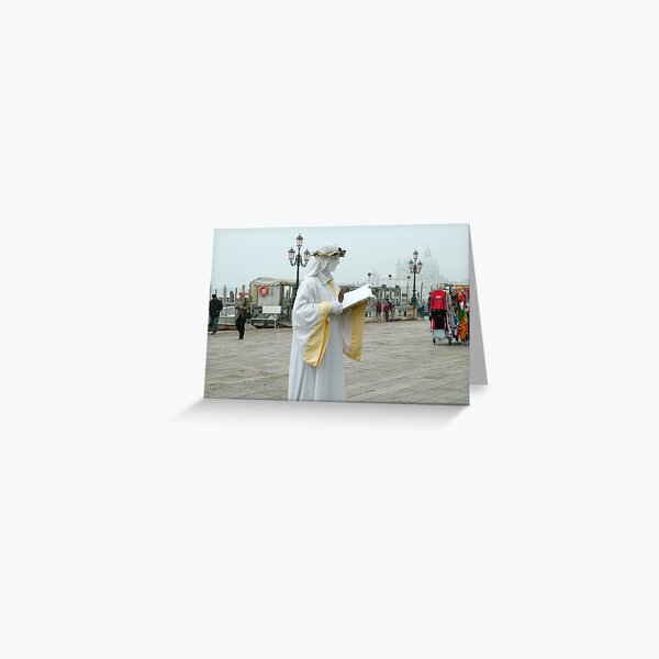 Street performer Greeting Card