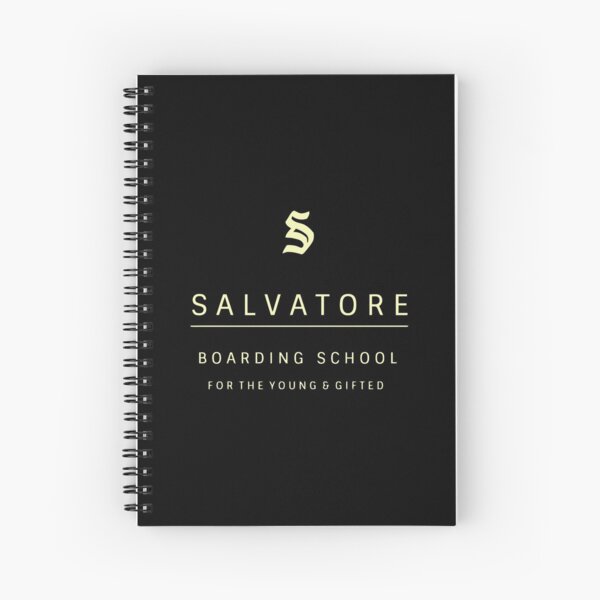 El internado de Salvatore para jóvenes y superdotados Cuaderno de espiral