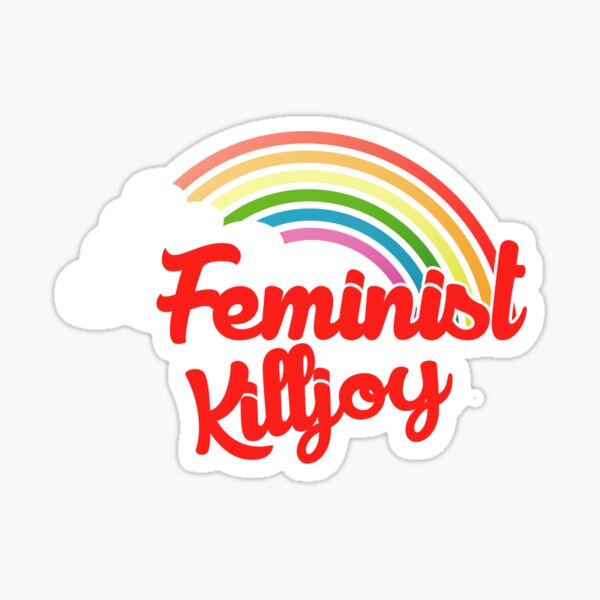 Artikel-Vorschau von Feministischer Killjoy-Retro-Regenbogen, designt und verkauft von Boog Monst .