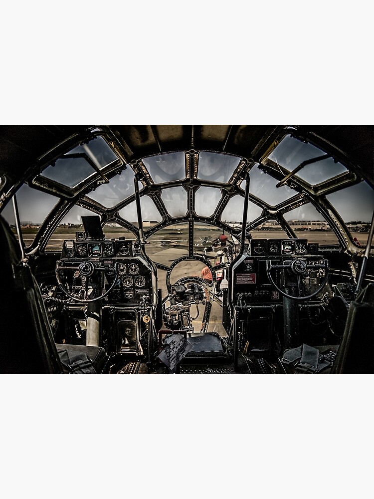 B-29 Superfortress "Fifi" Cockpit View by ChrisLord