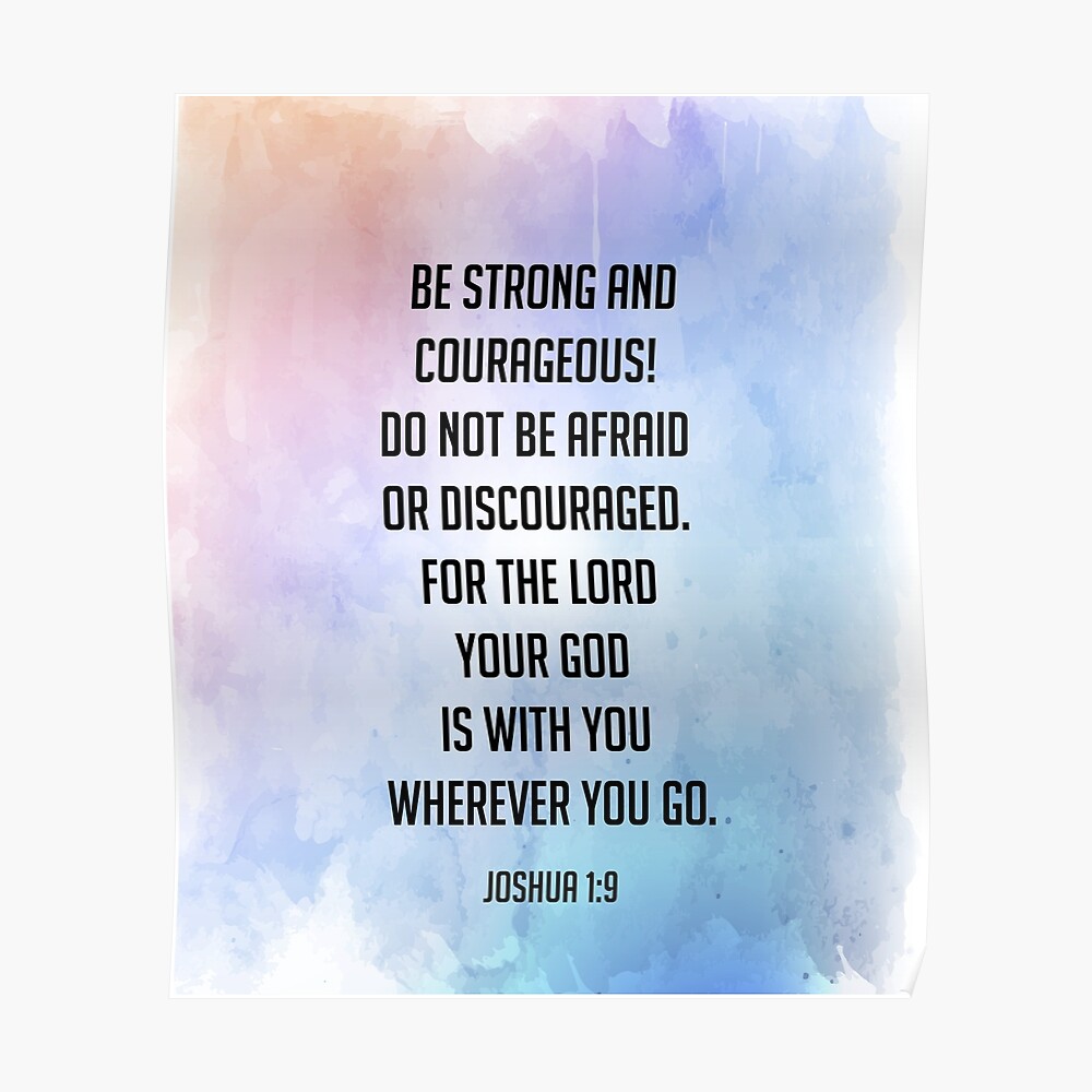 do not be afraid god is with you