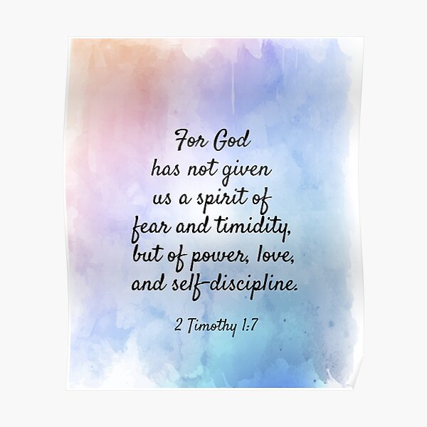god hath not given us the spirit of fear lds