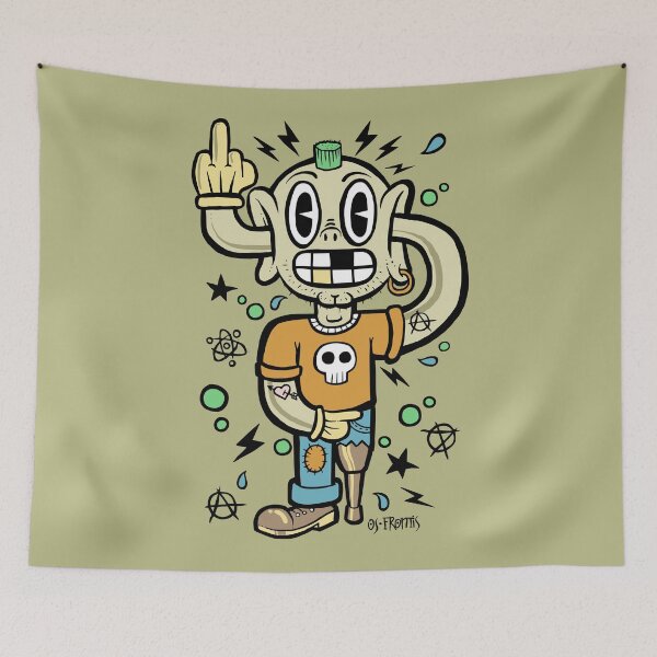Item preview, Punk designed and sold by Os Frontis.