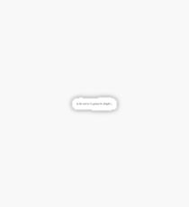Thru these tears LANY lyrics Sticker