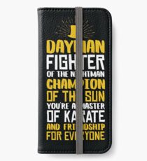 DAYMAN! Champion der Sonne! iPhone Flip-Case/Hülle/Klebefolie