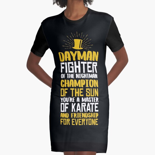 DAYMAN! Champion of the Sun! Graphic T-Shirt Dress