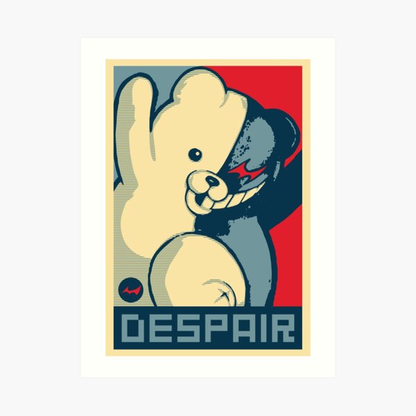 Monokuma: Vote for Ultimate Despair Art Print