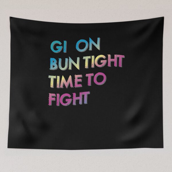 Item preview, Gi On Bun Tight Time Fight Cute Taekwondo Girls designed and sold by KNUXX Shop.
