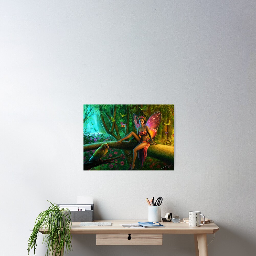 Exotic Butterfly Poster