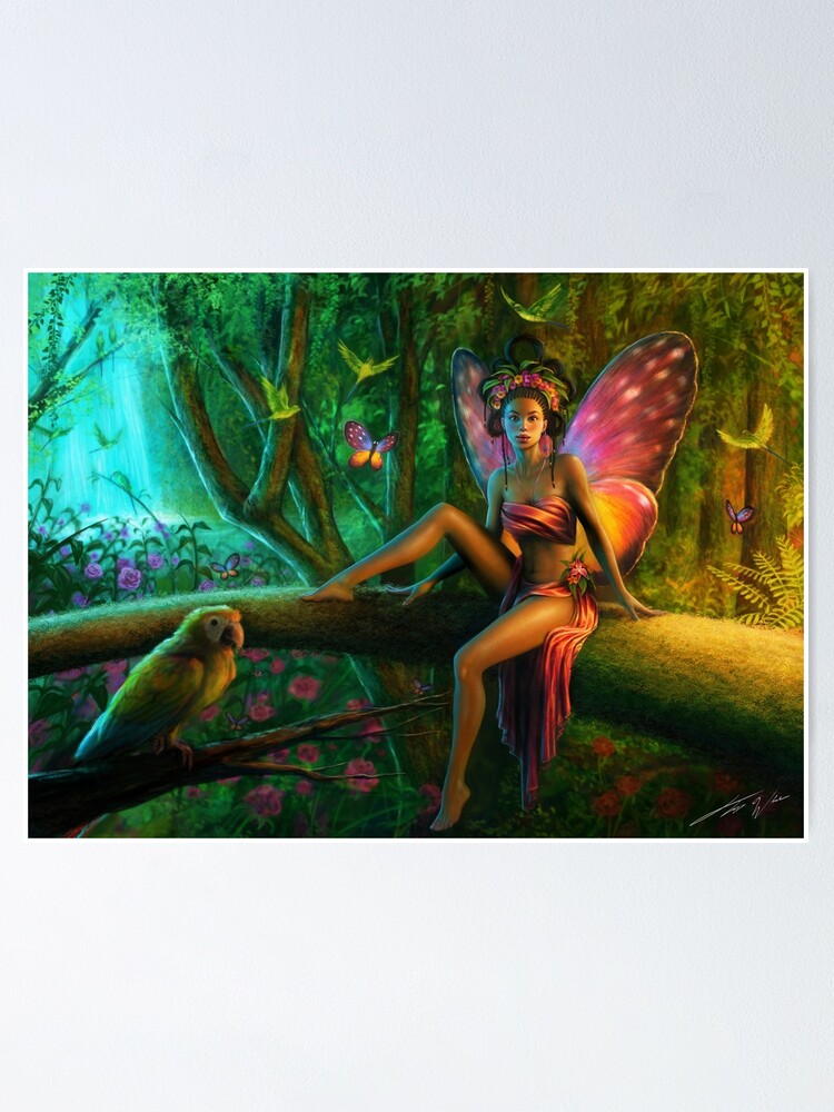 Alternate view of Exotic Butterfly Poster